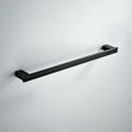 Miniatyrbillede 1 af 4: Håndklædeholder til badeværelse, rustfrit stål, 40 cm håndklædestang, sort, BA8003B-40
