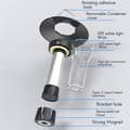 Campinglampe Oppladbar Lanterne Hodelykt Mini Flash Campingbelysning Mini Nød LED Hodelykt