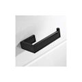 Miniatyrbillede 1 af 5: Toiletpapirholder i rustfrit stål 304 - Sort - Til badeværelse og køkken