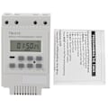Miniatyrbilde 1 av 5: 12V Digital Elektrisk Varig Programmerbar Smart Kontrollbryter Timer (Hvit)