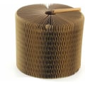 Miniatyrbilde 3 av 3: Foldbar bølgepapp katteskrapebrett for kattesalong-