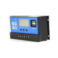 Pikkukuva 5 / 5: Aurinkopaneelin lataussäädin, 12V/24V, 30A, LCD-näyttö, kaksois-USB-portti
