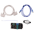 Miniatyrbild 3 av 5: Willem EPROM Programmer SPI 25Xx PCB5.0T-2021, BIOS009 PIC, Stöd för 0.98D12, Clip Promotion PLCC32 + 8-stifts SOIC-adapter