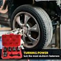 Miniatyrbilde 2 av 5: 6 stk 1/2 tommers Twist Sokkel 5 Skadet Slitte Lug Nut Lock Fjerner Sett