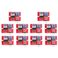 Miniatyrbillede 1 af 5: 10 stk. IRF520 MOS-drivermodul PWM-dæmper 0-24V Top Mosfet-knap IRF 520 til ARM MCU