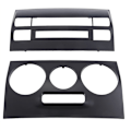 Miniatyrbillede 2 af 5: 9 tommer bilrammeadapter, instrumentbrætpanel kit Android-radio til Prado 120 Land Cruiser GX470