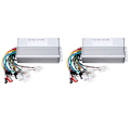 Miniatyrbillede 1 af 5: 2x 48V 60V 64V 72V 1000W 1500W Controller Elektrisk 12 Rør Dobbelttilstand E-cykel Børsteløs Gearmotor