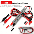 Miniatyrbilde 2 av 5: 1000V 20A Sonden for Multimeter + Klips Klemmekabel Testledning for Multimeter Tester Digital Multimeter