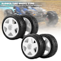 Pikkukuva 5 / 5: 4 kpl 12 mm kuusiokolo 65 mm kumirenkaat XV-01 TT-01 TT-02 LC Racing PTG-2 WR8 1/10 RC-autolle, 3