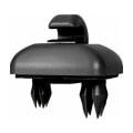 Pikkukuva 1 / 5: 2 kpl auton aurinkolipan koukkua yhteensopiva Audi A1 A3 A4 A5 Q3 Q5 (8E0 857 562) A7 B6 B7 B8 S4 S5, musta