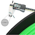 Miniatyrbillede 4 af 5: 3D-printermateriale ABS-filament ABS-filament 1,75 mm diameter Printmaterialforsyning 3D-printere 1 kg (2,2 lb)/spole (fluorescerende rød)
