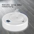 Miniatyrbillede 2 af 5: Den automatiske fejerobot og luftfugter i en trådløs smart koststøvsuger, hvid