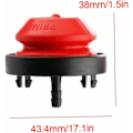 Miniatyrbild 5 av 5: Snöslunga Primer Bulb Universal Yard Machine Snöslunga Bulb Ersätter, Snöplog Tillbehör，Tecumseh 570682A AV520 HMSK100 HMSK105（4 stycken）