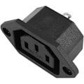 Pikkukuva 1 / 5: AC 250V 10A IEC 320 C13 -paneelipistorasia ja nuoliliitin
