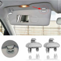 Pikkukuva 4 / 5: 2 kpl auton aurinkolipan koukkua yhteensopiva Audi A1 A3 A4 A5 Q3 Q5 (8E0 857 562) A7 B6 B7 B8 S4 S5, musta