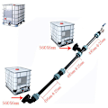 Miniatyrbillede 3 af 4: IBC forbindelsessæt S60 x 6 IBC til 3 IBC tanke side om side / regnvandsbeholder med 3/4 havehane