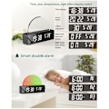 Miniatyrbillede 2 af 5: Solopgang Lys, Vækkeur, Vågn Op Lys, Daggry Simulator, Solrig Sengebord Lampe, Farveskiftende Lys til Soveværelse, Sort