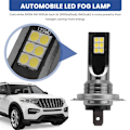 Miniatyrbillede 5 af 5: 2 stk. H7 LED-forlygtekonvertering 6W 1000LM 6000K Canbus-fejlfri pære