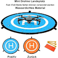 Miniatyrbillede 2 af 4: Drone Landing Pad, Universal Vandtæt Bærbar Foldbar Landing Pads