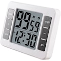 Miniatyrbillede 1 af 5: Magnetisk LCD Digital Køkken Timer med Høj Alarm Ur Nedtælling Tid Påmindelse 99 Minutter og 59 Sekunder