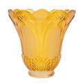 Miniatyrbillede 2 af 5: Klar Frosted Glass Shade Udskiftning til Loftsvifte