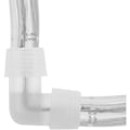 Miniatyrbillede 2 af 5: 90° 2-polet stik til LED-rør, Neonlys, 12 mm diameter LED-rør