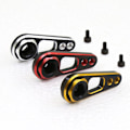 Miniatyrbilde 2 av 5: 25T Dobbelthulls aluminiumslegering Servoarm for RC-bil for Axial SCX10 90046 TRX4 RC Crawler, B