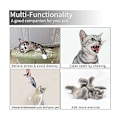Miniatyrbild 3 av 5: Wabjtam Floppy Fish Cat Toy, 1 Pack Interaktiv Kattleksak - Realistisk Plysch Simulering Fisk Kattleksak - Elektrisk Catnip Leksaker - Roliga Husdjur Tugga Suppli