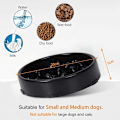Miniatyrbillede 2 af 5: (Pink) Langsom Foder Skål til Hunde, Langsom Foder Skål, Anti Glutton Skål til Hund Kat, Fremmer Sund Spisning og Langsom Fordøjelse