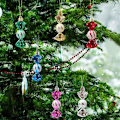 Miniatyrbilde 2 av 5: 24 stk julekuledekorasjoner for sesongbasert julepynt, julepynt