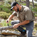 Miniatyrbillede 4 af 5: Bushcraft Manuel Auger Nøglehåndbor Bit til Træbearbejdning Manuel Auger Nøglehånddrevet Borbit Overlevelsesværktøj til Camping, Udendørs, Vandreture