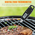 Miniatyrbillede 3 af 5: Køkkenmad Termometer, Vandtæt Madnål Termometer BBQ Hurtig Temperaturmåling, Sort