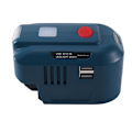 Miniatyrbilde 1 av 5: For Inverter Generator med dobbel USB LED-lampe for BOS220V litiumbatteri 18V bærbar inverter