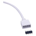Pikkukuva 2 / 5: 2 kpl Jakajakaabeli 1-2 RGB LED-nauhajakajakaabeli LED-nauha 2-tie DC-jakaja 1-2 LED-jakajakaabeli 4-napainen jatkokaabeli SMD 5050 352:lle