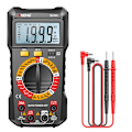 Miniatyrbillede 5 af 5: SZ305 1999 Tæller Multimeter Kondensator Tester Smart Voltmeter AC/DC Spænding Strøm Modstand Ohm Testværktøjer Sort