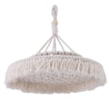 Miniatyrbillede 1 af 5: Macrame-lampeskærm Boho hængende pendellampeovertræk Moderne kontor soveværelse stue børneværelse bohemeindretning