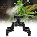 Miniatyrbild 4 av 5: MIUS Reptildimma Spridare Mist Sprinkler Regnskogstank 360 Justerbart Kylsystem för Akvarium Vattenlevande Husdjur, B