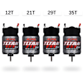 Pikkukuva 3 / 5: 550 12T Harjattu moottori 60A ESC:llä 1/10 RC Crawler Axial SCX10 AXI03007 90046 TRX4 TRX6 Slash,4