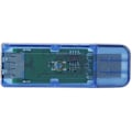 Miniatyrbillede 5 af 5: USB-tester, AT34 USB 3.0 Farve LCD Voltmeter Amperemeter Strømmåler Multimeter USB-oplader Tester