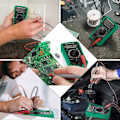Miniatyrbild 4 av 5: Lödkolvsats med Justerbar Temperatur 220V 60W Lödpenna Multimeter Tång Lödverktygssats (Utan Strömbrytare)