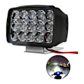 Miniatyrbilde 1 av 4: 15 LED Motorsykkel Frontlys Tåkelys Retrofit LED Frontlys