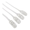 Miniatyrbillede 3 af 5: 10 par holdbare faste maske clips reb snor resin clip camisole stabilisator elastisk reb justerbare clips elastikbånd til maske
