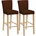 Miniatyrbild 1 av 5: Stretch Avtagbara Tvättsbara Matstolsöverdrag, Barstolsöverdrag, Barstolsöverdrag Pub Diskbänksstolsöverdrag (Café, Set om 2) HIASDFLS