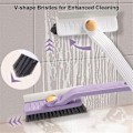 Miniatyrbild 5 av 5: Multifunktionell roterande spaltborste, utrymme, styva borst, 360 grader A