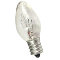 Miniatyrbillede 1 af 5: 20 stk. 7 watt C7 E12 natlys pære og saltlampe udskiftningspærer, klare glas glødepærer