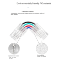 Miniatyrbillede 3 af 5: 10 stk L-formede 4-benede LED-stik 10mm loddefri adapter stik til 5050 RGB LED-strimmel