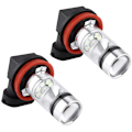 Pikkukuva 5 / 5: Sininen polttimo 2x H8 H11 8000K Vaaleansininen 100W LED-ajovalot Sarja Sumuvalot Ajovalo Auto LED-lamput Auto LED-lamput Auton lamput