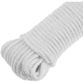 Miniatyrbild 5 av 5: Vit polyesterflätad rep 10 m x 3 mm