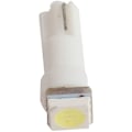Miniatyrbillede 2 af 5: 30 stk. T5 1-5050-SMD LED-instrumentlys til bil/motorcykel, indikatorlampe, instrumentbræt (hvid)