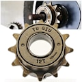 Miniatyrbillede 2 af 5: 16T tandhjul 34mm enkeltgears cykel frihjul svinghjul tandhjul stål cykeltilbehør